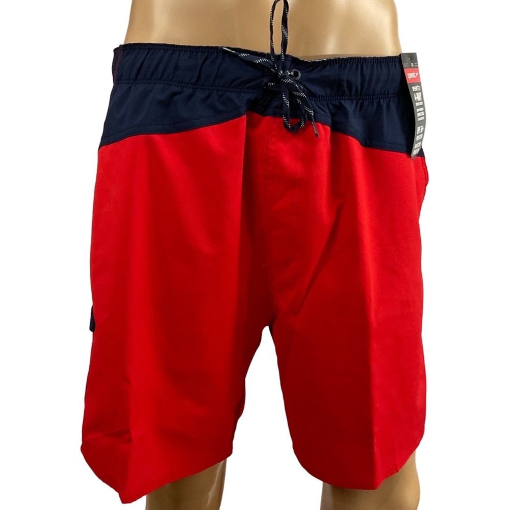 NWT  Men's  Speedo Marina Flex Volley Swim Shorts  XXL